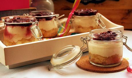 No bake cherry cheesecake in jars No bake cherry cheesecake in jars