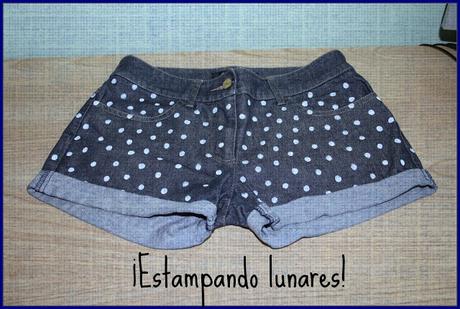 Diy. estampando con lunares Diy. estampando con lunares