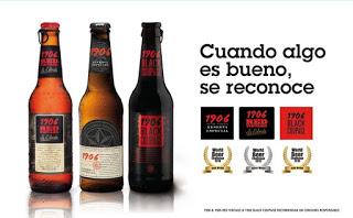 Las 3 cervezas de la familia 1906 conquistan el World Beer Challenge 2015 (Nota de prensa)