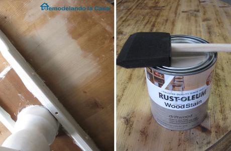 ANTES Y DESPUÉS: Cómo renovar una mesa antigua de madera ANTES Y DESPUÉS: Cómo renovar una mesa antigua de madera