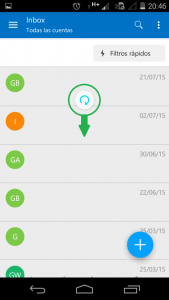 Sincronizar correos en Outlook para Android Sincronizar correos en Outlook para Android