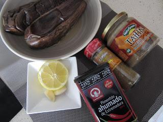 BABA GANOUSH (CREMA DE BERENJENAS) BABA GANOUSH (CREMA DE BERENJENAS)