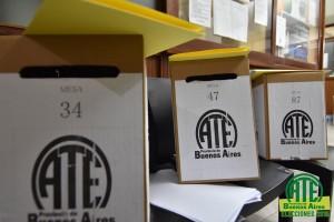 Mil afiliados votan para elegir la conducción de ATE en la Provincia