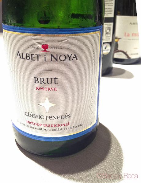 brut reserva cava Albet i Noya Baco y Boca