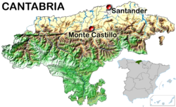 CUEVA DE ALTAMIRA 250px-Situacin_del_monte_Castillo_Cantabria
