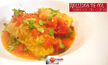 ROLLITOS DE COL RELLENOS DE CARNE ESTILO JAPONÉS (El viaje de Chihiro) ROLLITOS DE COL RELLENOS DE CARNE ESTILO JAPONÉS (El viaje de Chihiro)