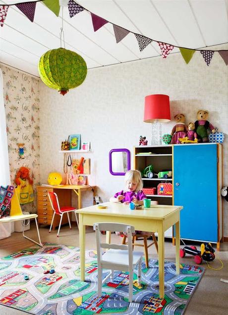 Ideas para montar el escritorio en una habitación infantil