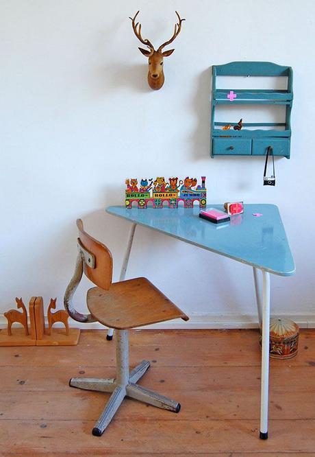 Ideas para montar el escritorio en una habitación infantil