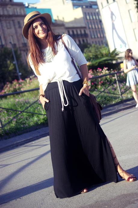 Falda larga Falda larga