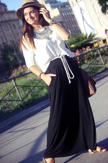 Falda larga Falda larga