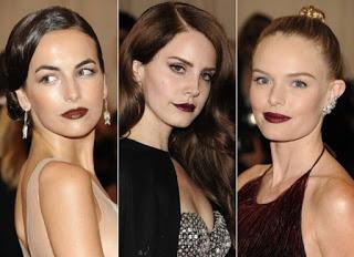 Domingo en tendencia: Labios burdeos o cherry