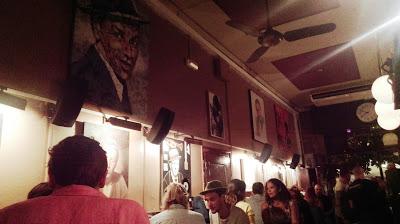 Un café con Sinatra, en Barcelona Un café con Sinatra, en Barcelona