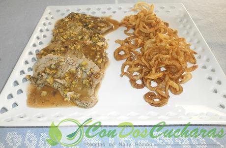 Filetes de lomo con pistachos OLYMPUS DIGITAL CAMERA