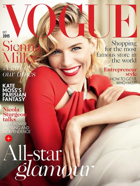 Sienna Miller consigue su sexta portada de Vogue