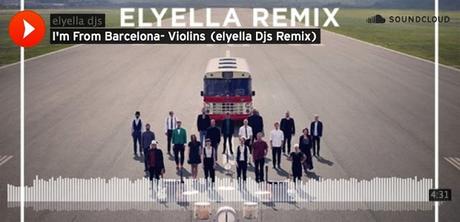 ELYELLA DJS Y I´M FROM BARCELONA PRESENTAN EL REMIX DE VIOLINS