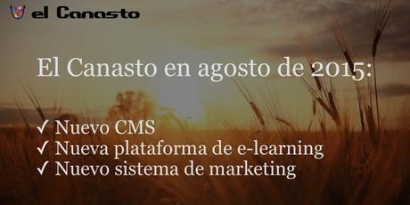 Cambios bajo el capó del Canasto — Informe mensual de agosto de 2015 El Canasto en agosto de 2015