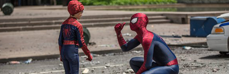 La última escena de ‘The Amazing Spider-Man 2’ fue obra de Andrew Garfield