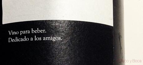 Quieto 2009 (ecológico) D.O. Penedes Quieto baco y boca vino para los amigos