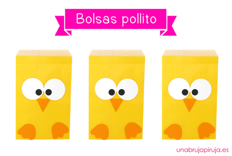 Bolsas pollito de papel Bolsas pollito de papel