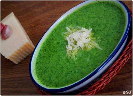 Pesto de espinacas