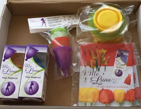 Mi primera menstruación usando una copa menstrual MeLuna Copa Menstrual (set)