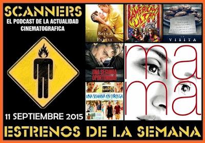 Estrenos de la Semana 11 de Septiembre de 2015 por el Podcast Scanners Estrenos de la Semana 11 de Septiembre de 2015 por el Podcast Scanners