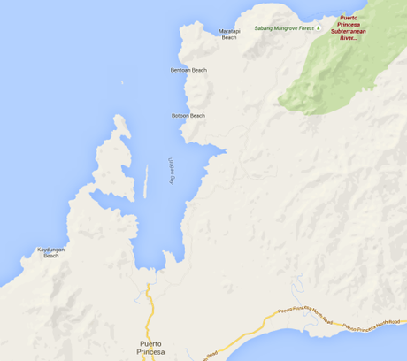 OTRA FORMA DE LLEGAR AL RIO SUBTERRÁNEO DE PALAWAN Captura de pantalla 2015-09-11 a las 11.53.13