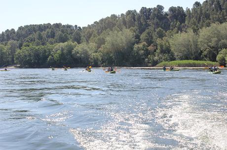 Ruta familiar en Kajak por el rio Ebro Ruta familiar en Kajak por el ebro en Tortosa