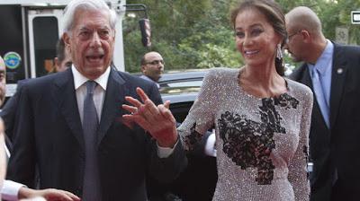 Isabel Preysler y Vargas Llosa brillan  en Nueva York