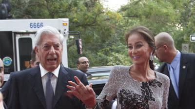 Isabel Preysler y Vargas Llosa brillan  en Nueva York