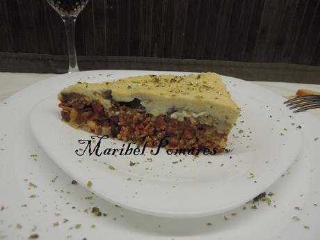 Moussaka griega. Moussaka griega.