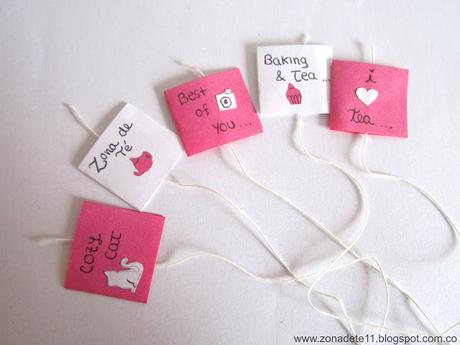 Bolsitas de Té Personalizadas - DIY Bolsitas de Té Personalizadas - DIY
