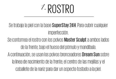 Maybelline NY Maquillador de los Desfiles de la Segunda Jornada de Madrid Fashion Show Maybelline NY Maquillador de los Desfiles de la Segunda Jornada de Madrid Fashion Show