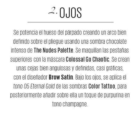 Maybelline NY Maquillador de los Desfiles de la Segunda Jornada de Madrid Fashion Show Maybelline NY Maquillador de los Desfiles de la Segunda Jornada de Madrid Fashion Show