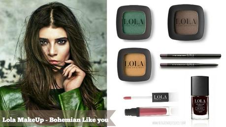 Colección de Otoño 2015 Bohemian Like You de LOLA Make Up Look Mystics Muse de la colección Bohemian Like You de Lola Make Up para otoño 2015