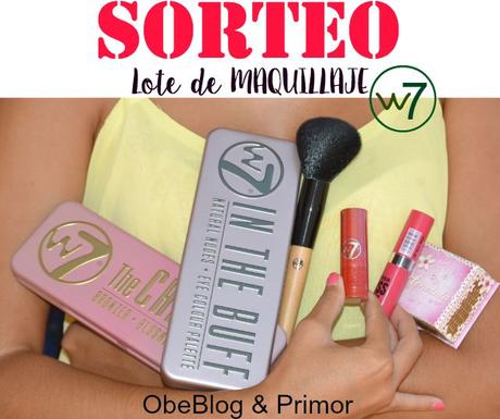 SORTEO_Lote_Maquillaje_W7_ para_animar_la _rentrée_PRIMOR_OBEBLOG