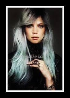 Tendencia de color, cabello gris plateado paso a paso