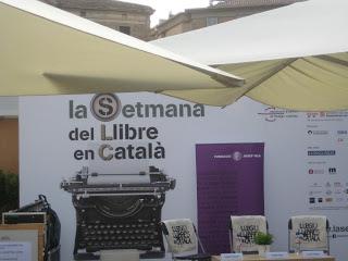 Va de eventos literarios: Setmana del Llibre en Català.2015