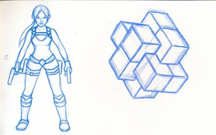 Bocetos – Póster Lara Croft GO tumblr_nu5rmtCRDP1tozikso4_1280