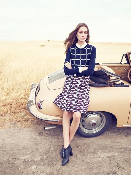 Josephine Le Tutour posa para Neiman Marcus