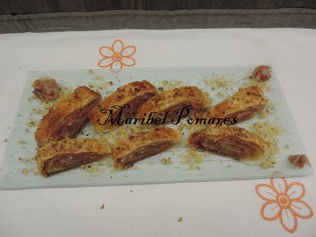 Pastelito cordobés enrollado. Pastelito cordobés enrollado.