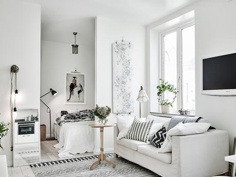 Inspiración Deco: 35 metros cuadrados amplios y luminosos Inspiración Deco: 35 metros cuadrados amplios y luminosos