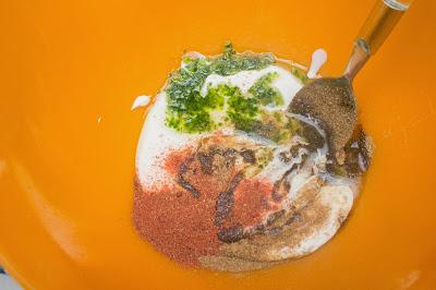 Pollo tandori masala Pollo tandori masala