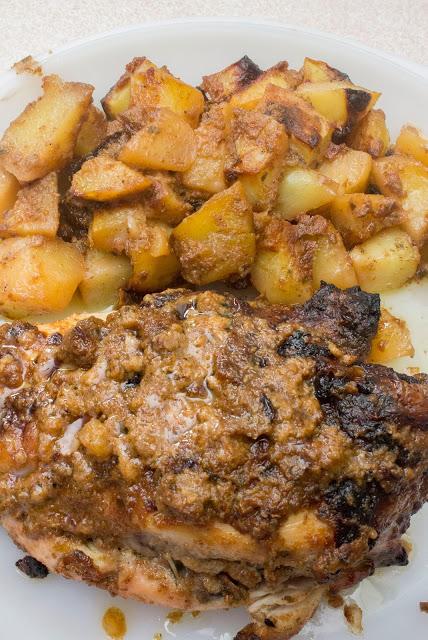 Pollo tandori masala Pollo tandori masala