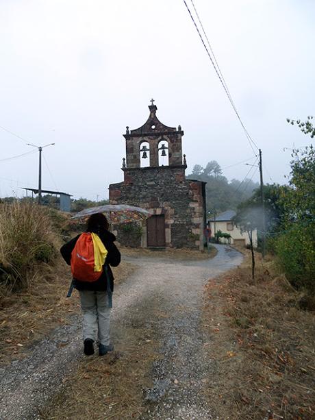 Camino de Santiago de Invierno, de La Rúa de Valdeorras a Quiroga.