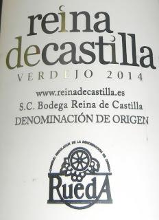 Reina de Castilla Verdejo 2014, de Bodegas Reina de Castilla