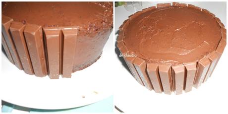 los dulces de claudia torta kit kat