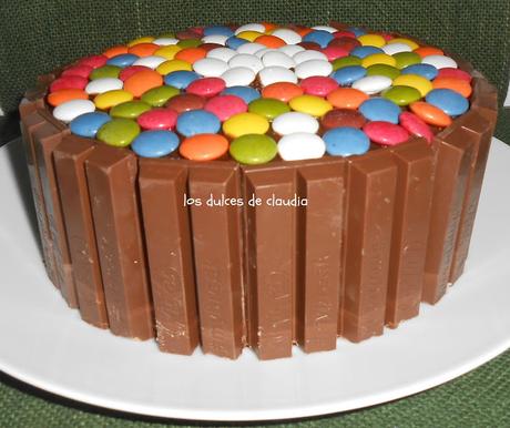 los dulces de claudia torta kit kat