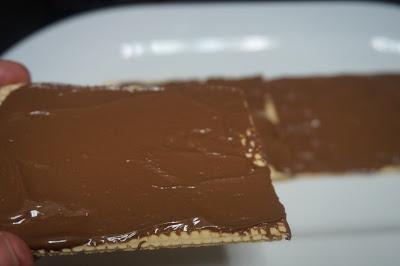 Tarta de Nutella con galletas Tarta de Nutella con galletas