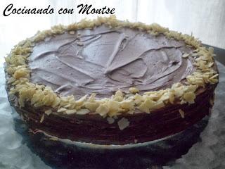 Tarta de Nutella con galletas Tarta de Nutella con galletas